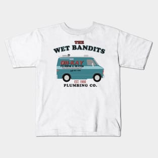 The Wet Bandits Plumbing Co. Est. 1990 Kids T-Shirt